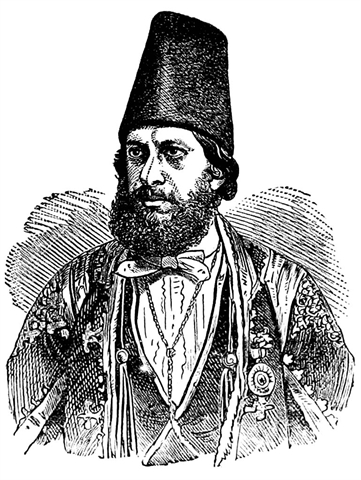 Портрет Роберта Ленца из газеты «Сибирь», март 1883 