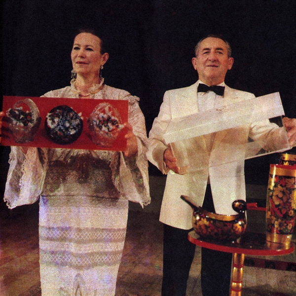 Л. и Ю. Мозжухины. Фото Ю. Иняхина. СЭЦ №4 1987 